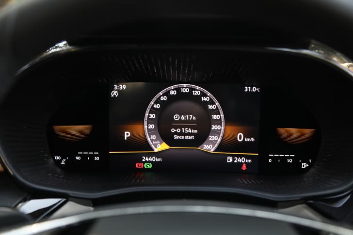 Skoda Slavia Instrument Cluster