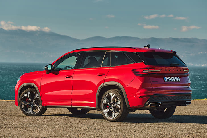 Skoda Kodiaq Rs Front Right Three Quarter