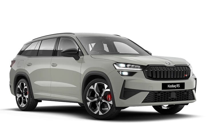 Skoda Kodiaq Rs Front Left Three Quarter