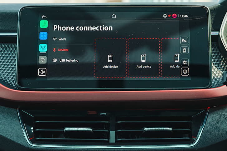 Skoda Kushaq Facelift Infotainment System