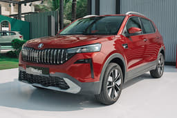 Skoda Kushaq Facelift Front Left Three Quarter Skoda Kushaq Facelift Front Left Three Quarter