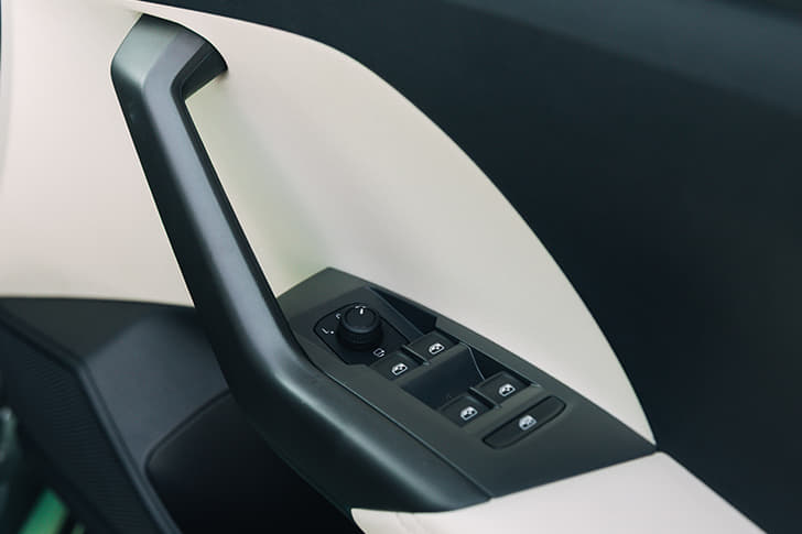 Skoda Kushaq Facelift Door Controls