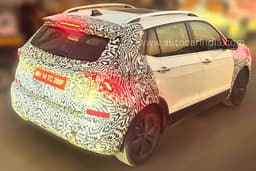 Skoda Kushaq Facelift Rear View Skoda Kushaq Facelift Rear View