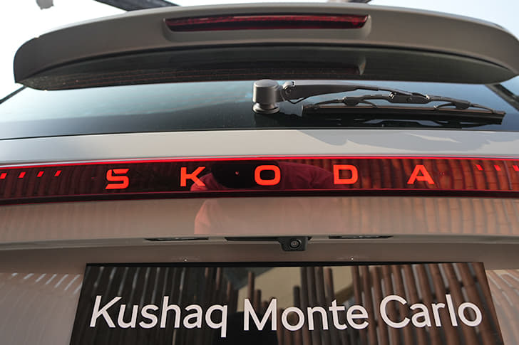 Skoda Kushaq Facelift Rear View