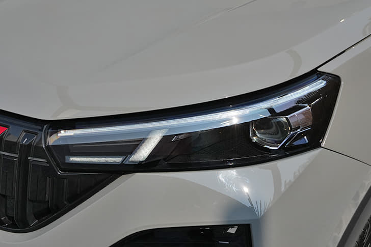 Skoda Kushaq Facelift Headlight