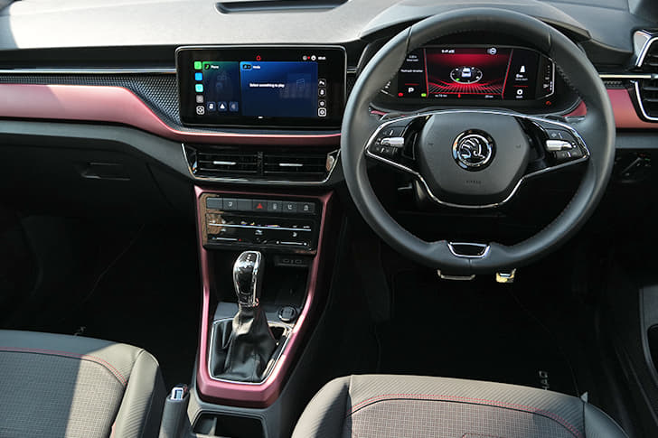 Skoda Kushaq Facelift Dashboard