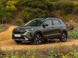 Skoda Kushaq Front Right Three Quarter