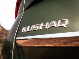 Skoda Kushaq Rear View Skoda Kushaq Rear View