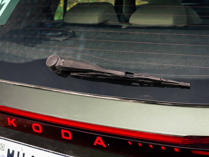 Skoda Kushaq Rear View Skoda Kushaq Rear View