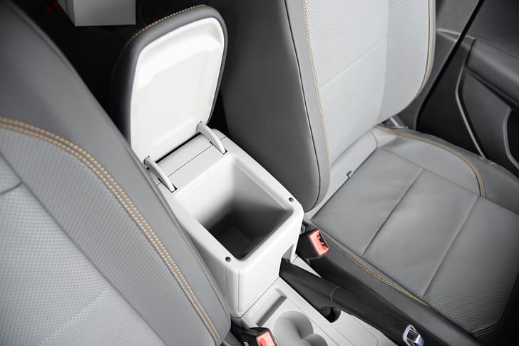 Skoda Kushaq Console Storage