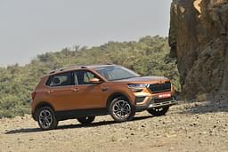 Skoda Kushaq Front Right Three Quarter