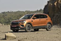 Skoda Kushaq Front Right Three Quarter