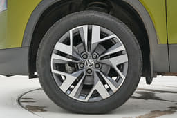 Skoda Kylaq Color Green, Gray