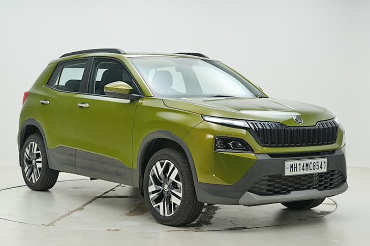 Skoda Kylaq Front Left Three Quarter