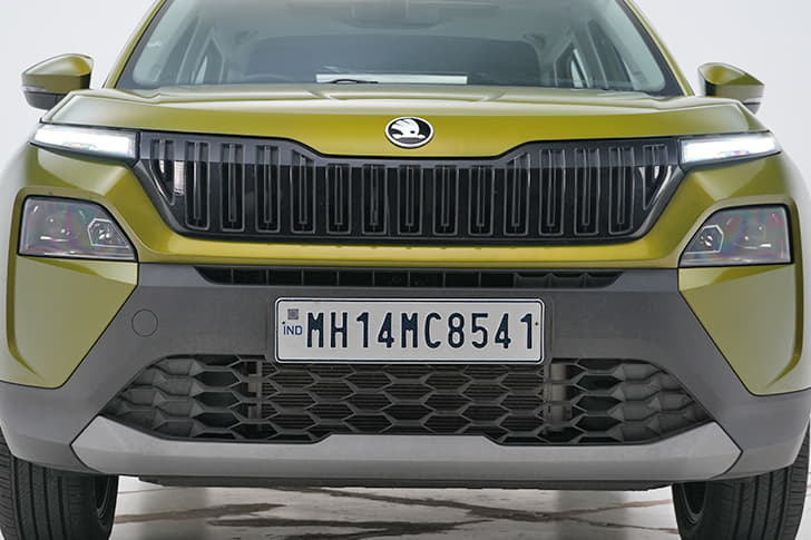 Skoda Kylaq Front View