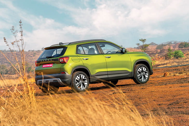 Skoda Kylaq Rear View