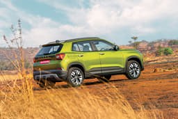 Skoda Kylaq Rear View Skoda Kylaq Rear View