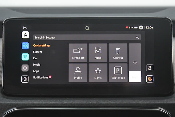 Skoda Kylaq Infotainment System