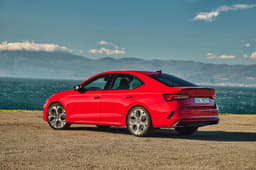 Skoda Octavia RS Rear Right Three Quarter Skoda Octavia RS Rear Right Three Quarter