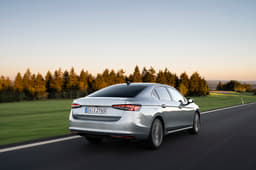 Skoda Superb Rear View Skoda Superb Rear View