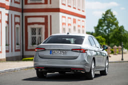 Skoda Superb Rear View Skoda Superb Rear View