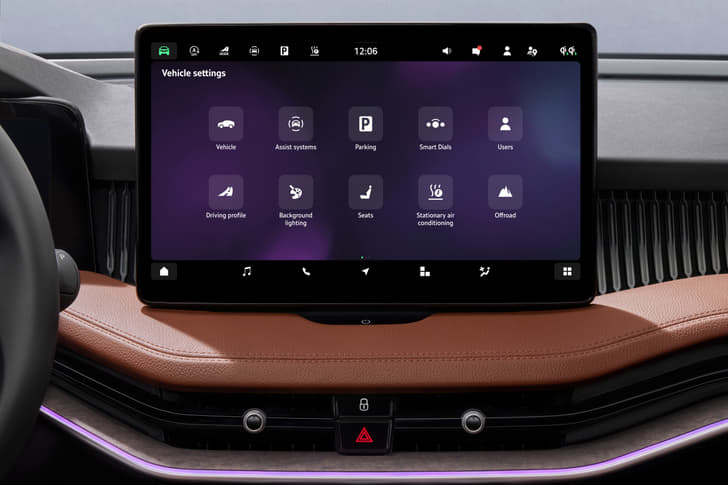 Skoda Superb Dashboard Skoda Superb Dashboard