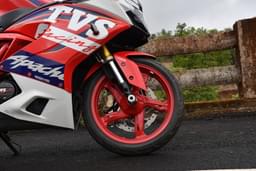 Tvs Apache Rr310 Front Left Three Quarter