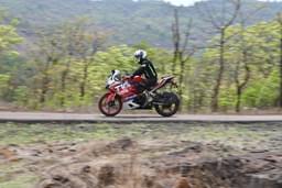 Tvs Apache Rr310 Front Right Three Quarter