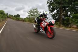 Tvs Apache Rr310 Front Left Three Quarter