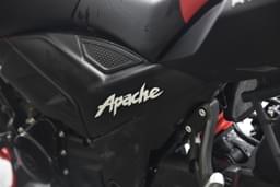 Tvs Apache Rtr 160 4v Color Black