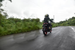 Tvs Apache Rtr 160 4v Rear View