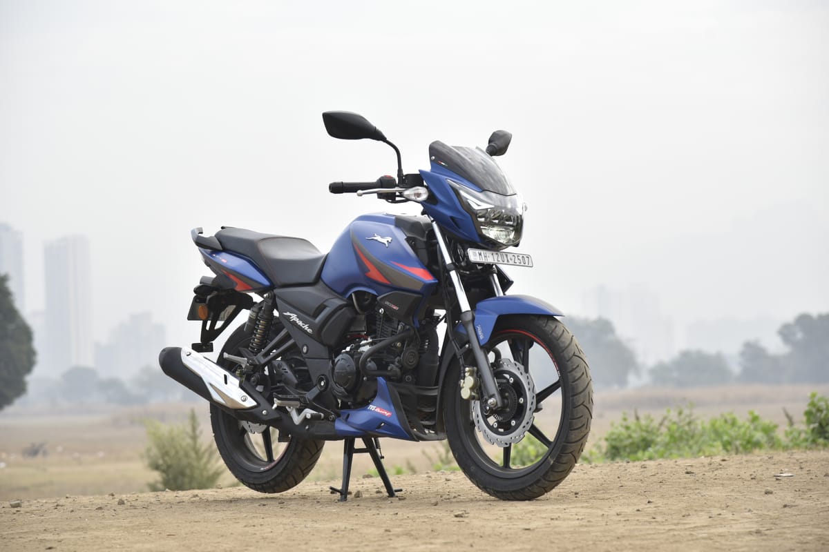 TVS Apache RTR 160 On Road Price in Vijayawada Starts at 1.12 lakh