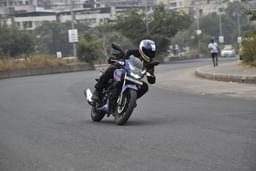 Tvs Apache Rtr 160 Front Right Three Quarter