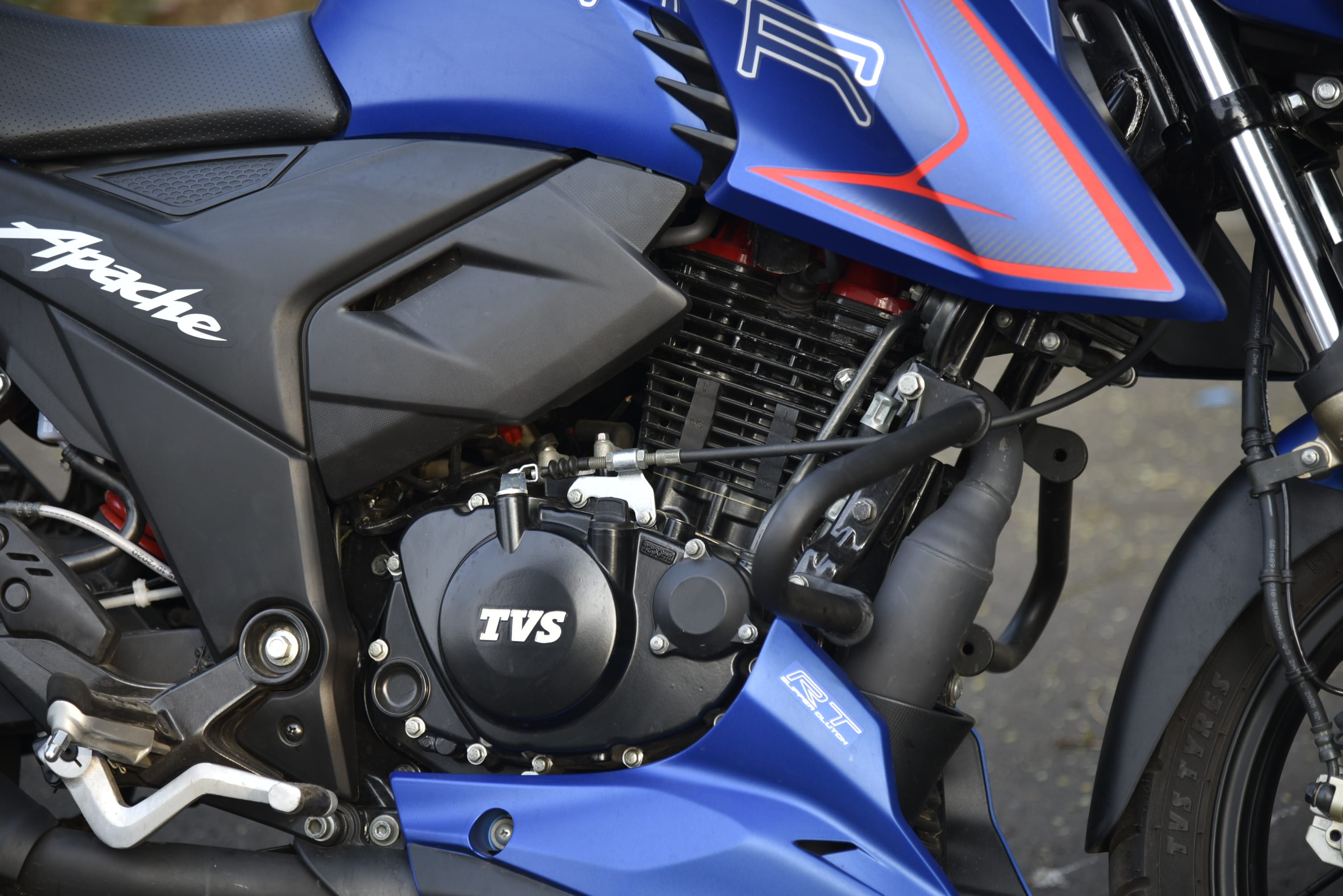 Apache Rtr 200 4v Blue Colour TVS Apache RTR 200 4V Image – Apache