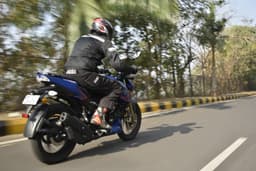 TVS Apache RTR 200 4V Rear View