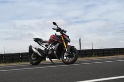 Tvs Apache Rtr 310 Front Left Three Quarter