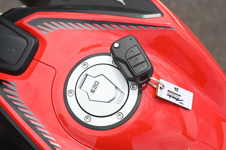 Closed Fuel Lid