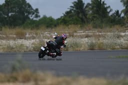 TVS Apache RTR 310 Rear Left Three Quarter