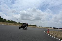 Tvs Apache Rtr 310 Front Left Three Quarter