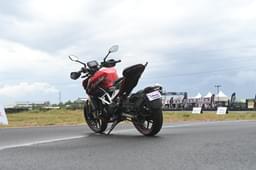 Tvs Apache Rtr 310 Rear View