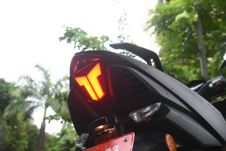 Tvs Ntorq 125 Rear View
