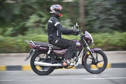 TVS Radeon Front Right Three Quarter