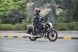TVS Radeon Front Right Three Quarter
