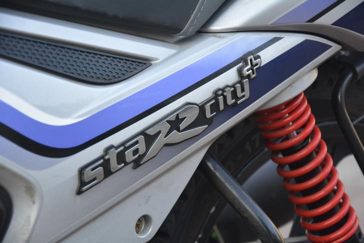 Tvs Star City Plus Color Silver