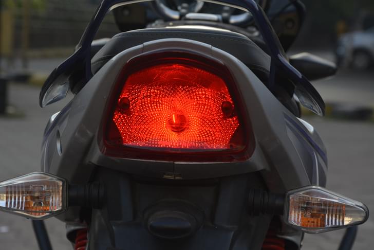 Tvs Star City Plus Rear View