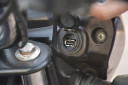 TVS Star City Plus Charging Ports