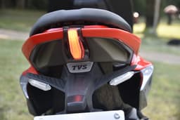 TVS X Rear View