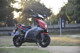 TVS X Front Right Three Quarter