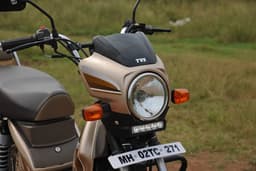 TVS XL 100 Front View
