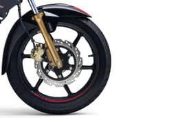 TVS Apache RTR 180 Color Black, Gold